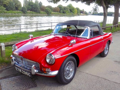 MG MGB MK1 'Pull Door Handle' ROADSTER 3