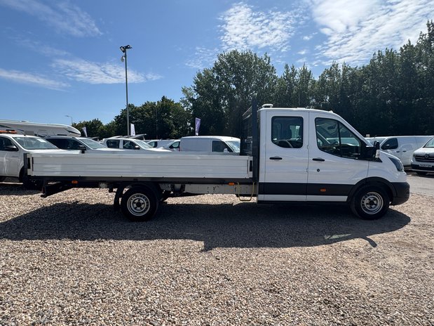 Ford Transit XXLWB L5 Dropside Crew Cab Leader 350 EURO 6 5