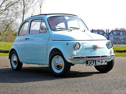 Fiat 500F Electric Conversion 1