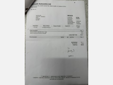 Citroen Dispatch 1.5 BlueHDi 1000 Enterprise Pro M FWD 2 Euro 6 (s/s) 6dr 37