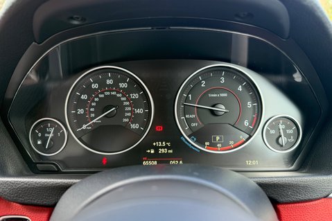 BMW 4 Series 435D XDRIVE M SPORT -ADAPTIVE SUSPENSION -CORAL RED LEATHER  29