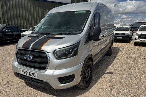 Ford Transit AUTO LWB L3H2 Medium Roof Leader 350 Air Con Alloys Cam EURO 6