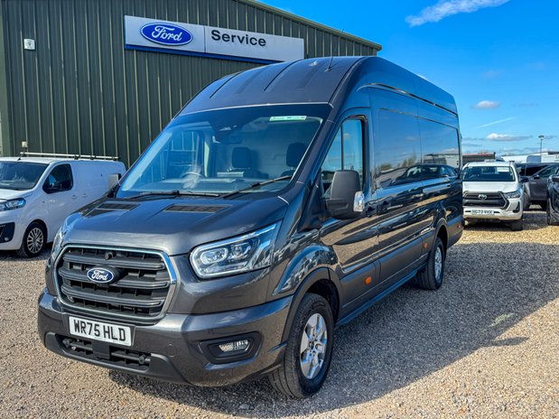 Ford Transit XLWB L4H3 High Roof Limited 350 Air Con Alloys Sensors EURO 6 2