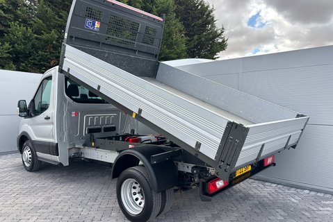 Ford Transit 350 Drw L2 130 ps Single Cab Tipper - Air Con / Sat Nav / Tow Axle 7