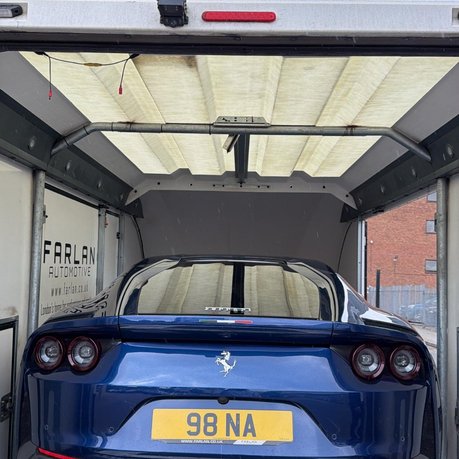 Enclosed car transport  8