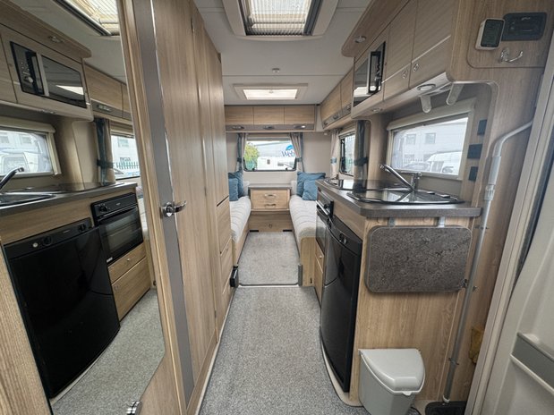 Elddis Envy 2 Berth | 2 Belts | Rear Lounge | Cooker | Microwave | Low Mileage | VANLUX 8