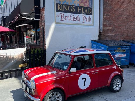 Classic Mini Cooper on its travels!! 4