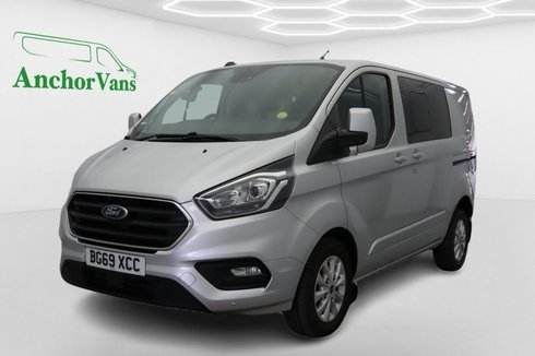 Ford Transit Custom Crew Cab SWB L1H1 Low Roof Limited 320 Air Con Alloys Sensors EURO 6