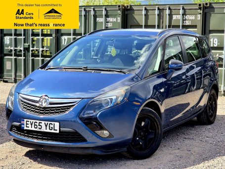 Vauxhall Zafira 1.4i Turbo Exclusiv MPV 5dr Petrol Auto Euro 6 (140 ps)