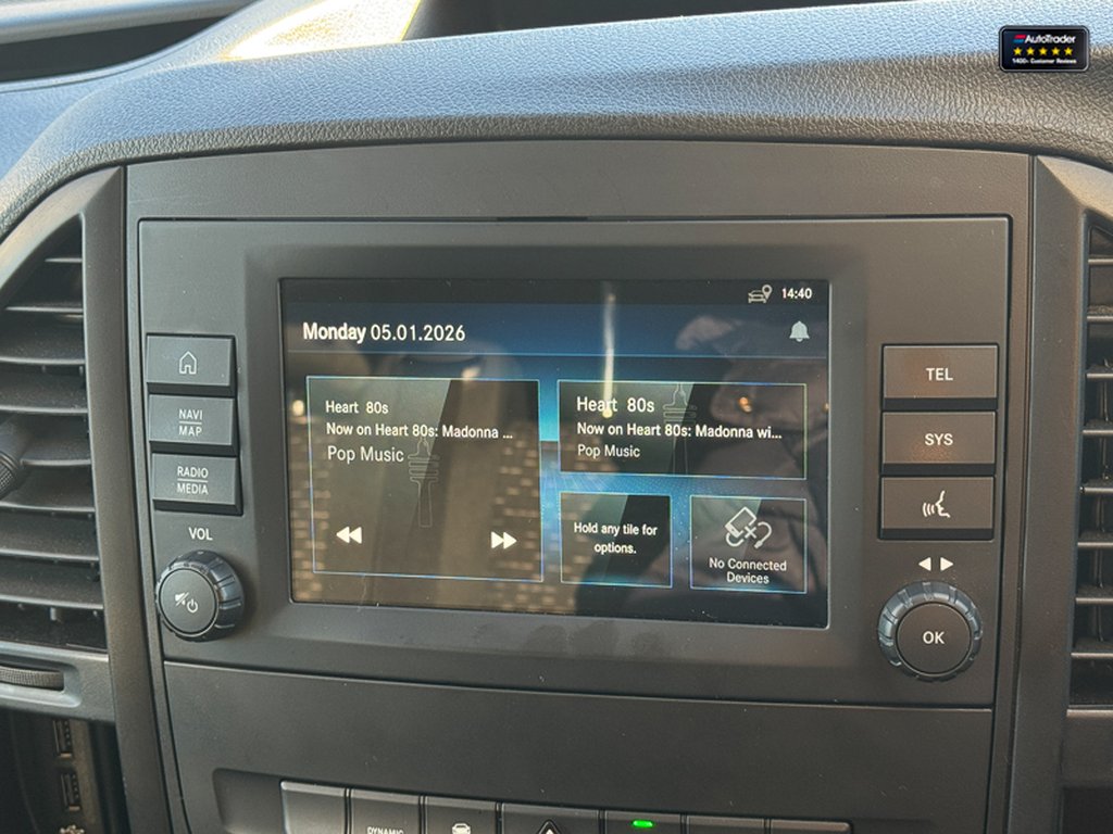 2021 Mercedes-Benz VitoCrew Cab AUTO LWB L2H1 Premium 116 Air Con Alloys Camera Nav Sensors EURO 6 — thumbnail 31 of 51