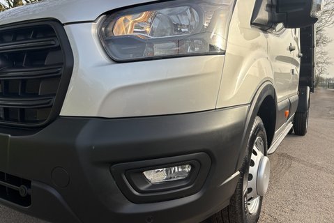 Ford Transit 350 Drw L3 165ps Crew Cab Tipper - 3.5t Towing Capacity / Air Con 24