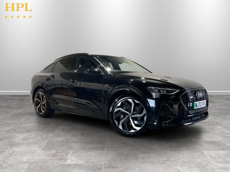 Audi E-Tron 55 Black Edition Sportback 5dr Electric Auto quattro 95kWh (11kW Charger) (