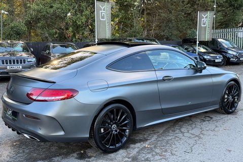 Mercedes-Benz C Class C 200 AMG LINE PREMIUM PLUS - MAGNO GREY FACTORY PAINT -ARMYTRIX EXHAUST 6