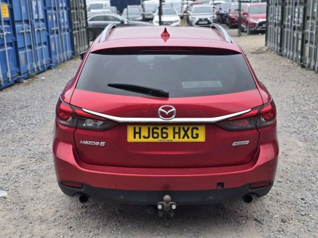Mazda 6 2.2 SKYACTIV-D Sport Nav Estate 5dr Diesel Auto Euro 6 (s/s) (175 ps) 12