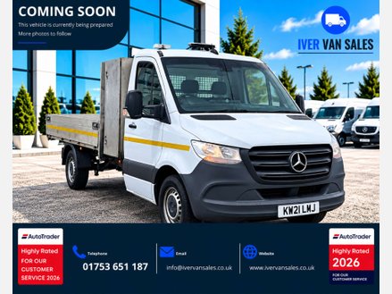 Mercedes-Benz Sprinter 2.0 315 CDI Progressive Chassis Cab 2dr Diesel Manual RWD L3 Euro 6 (s/s) (