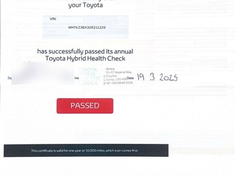 Toyota C-HR 1.8 VVT-h Dynamic SUV 5dr Petrol Hybrid CVT Euro 6 (s/s) (122 ps) 34