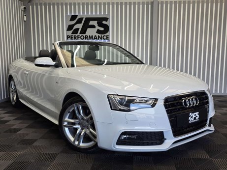 Audi A5 2.0 TDI S line Convertible 2dr Diesel Multitronic Euro 6 (s/s) (190 ps) 30