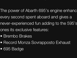Abarth 695 1.4 695 Competizione (180) Semi-Auto 3dr 8