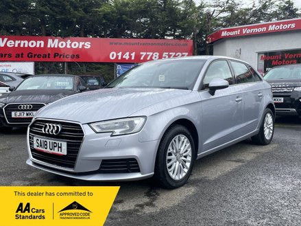Audi A3 1.0 TFSI SE Technik Sportback Euro 6 (s/s) 5dr