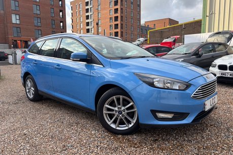 Ford Focus ZETEC TDCI ESTATE..DEMO + 1 OWNER..12 STAMPS..£20 R/TAX..SAT NAV.. 