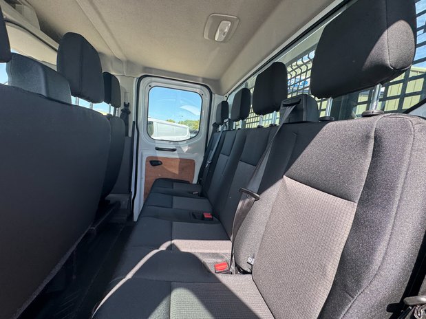Ford Transit XXLWB L5 Dropside Crew Cab Leader 350 EURO 6 12