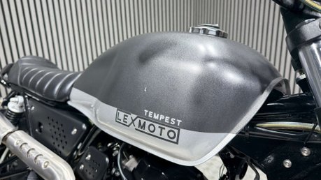 Lexmoto Tempest 2024 ONLY 2K 1 ONWER LONG MOT MODERN RETRO / SCRAMBLER BIKE 125CC 46