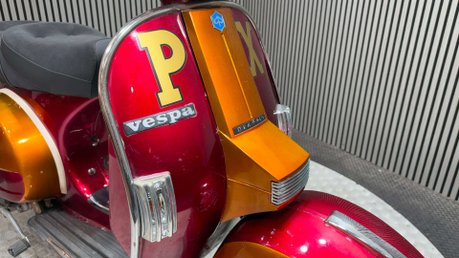 Piaggio Vespa Douglas 125 2002 SHOWING 1,563 MILES GOOD RUNNING GEARED SCOOTER 125CC 17