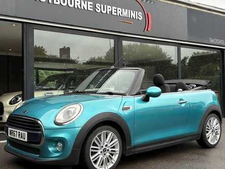 Mini Convertible Cooper 1.5 Petrol Manual Chili / Media - SAT NAV - 1 OWNER - 24000 MILES