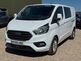 Ford Transit Custom Crew Cab AUTO LWB L2H1 Limited 320 Air Con Alloys Sensors EURO 6 2