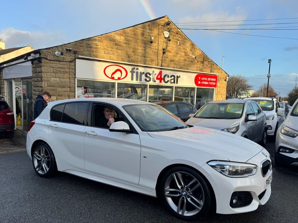 Gary from Leeds Using First4car for his 8th vehicle from us a BMW 1 Series