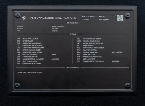 Ferrari 488 SPIDER 41