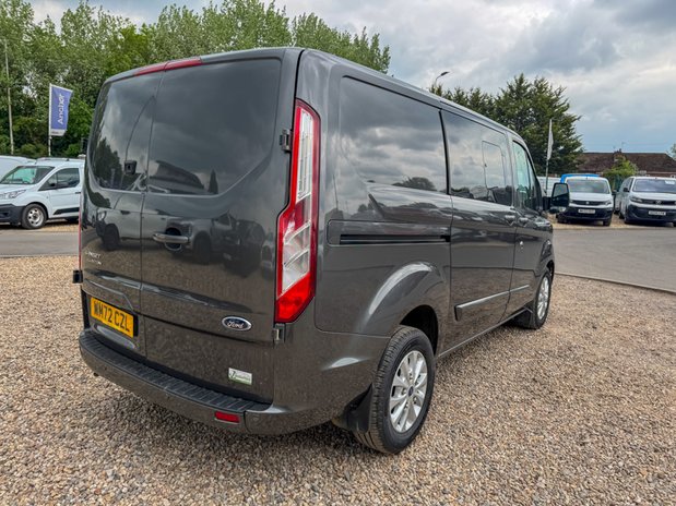 Ford Transit Custom Crew Cab AUTO SWB L1H1 Low Roof Limited 320 Air Con Alloys Nav Euro 6 7