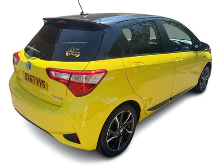 Toyota Yaris 1.5 VVT-h Yellow Bi-Tone Limited Edition Hatchback 5dr Petrol Hybrid E-CVT  3