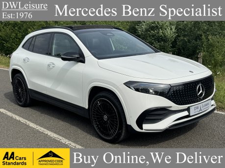 Mercedes-Benz EQA EQA 250+ AMG Line Premium Plus Auto Electric 70 KWH PAN ROOF/HEADS UP/VAT Q