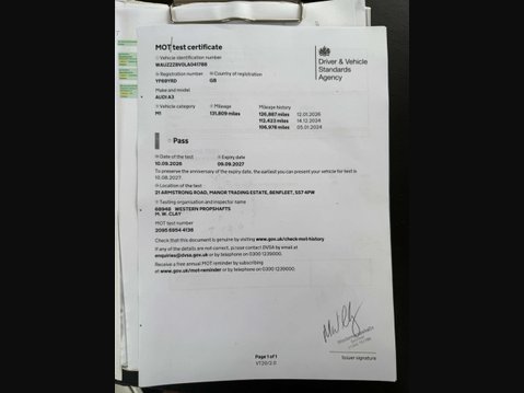 Audi A3 1.6 A3 Sportback Sport 30 TDI 5dr 90