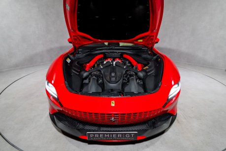 Ferrari Roma WARRANTY. PASSENGER DISPLAY. CARBON STEERING WHEEL. MAGNERIDE SUSPENSION. 48
