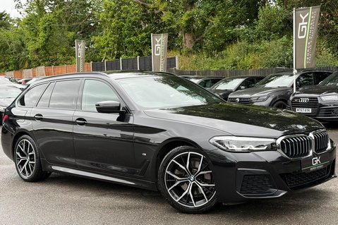 BMW 5 Series 520D M SPORT TOURING -FULL SERVICE HISTORY -TWIN DASHCAMS -GHOST -BIG AUDIO 1