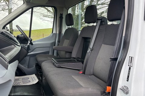 Ford Transit 350 Srw 130 ps Dropside Truck with Maxilift PH110 Crane 3