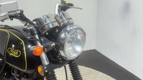 Mash Black SEVEN 125 2019 5K GOOD RUNNING CAFE RACER RETRO PROJECT BIKE 125CC 9
