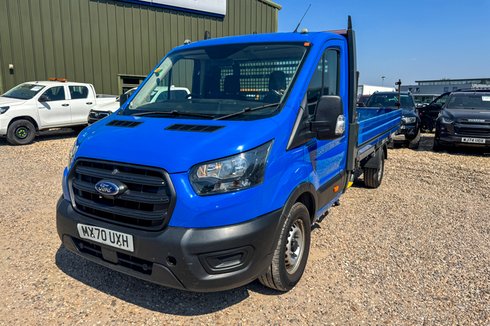 Ford Transit Dropside XLWB L4 Leader 350 Air Con Cruise EURO 6