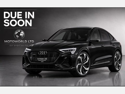 Audi E-Tron 55 Black Edition Sportback Auto quattro 5dr 95kWh (11kW Charger) 1