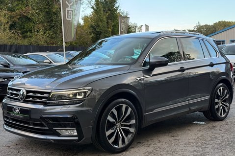 Volkswagen Tiguan R-LINE TDI BMT 4MOTION DSG -RARE LEATHER -DYNAUDIO -TOWBAR -APPLE CARPLAY  11