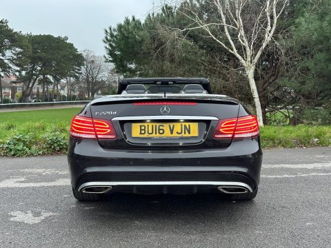 Mercedes-Benz E Class 2.1 E220d AMG Line Edition Cabriolet G-Tronic+ Euro 6 (s/s) 2dr 34