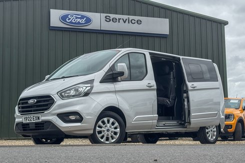 Ford Transit Custom Crew Cab LWB L2H1 Low Roof Limited 320 Air Con Sensors EURO 6