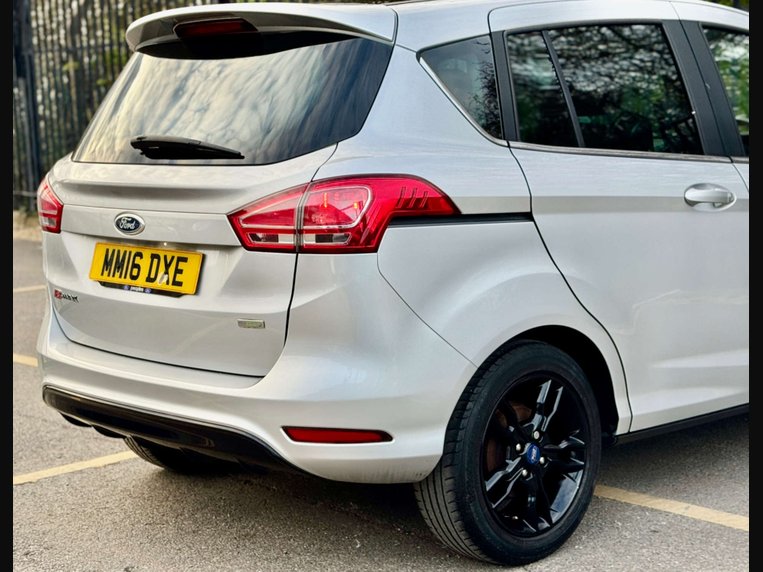 FORD B MAX 1.0 B MAX ZETEC SILVER EDITION 5DR YEAR 2016 16 MILEAGE 53,423...