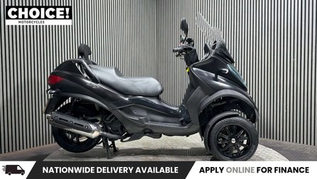 Piaggio MP3 LT SPORT 2013 17K TRIKE MOT OCTOBER 2027 3 WHEELER 500CC