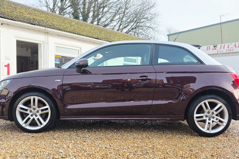 Audi A1 TDI S LINE..£20:00 R/TAX..12 SERVICES..LAST OWNER HAS OWNED IT 10 YEARS 3