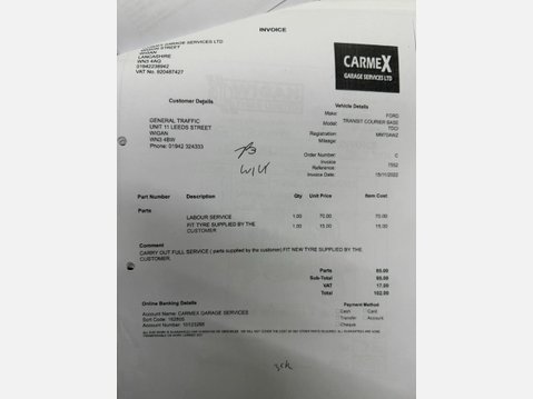 Ford Transit Courier 1.5 TDCi Panel Van 5dr Diesel Manual L1 Euro 6 (SLD) (75 ps) 37