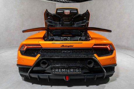 Lamborghini Huracan LP 640-4 PERFORMANTE SPYDER. LAMBO WARRANTY. ARANCIO BOREALIS. FULL PPF. 38