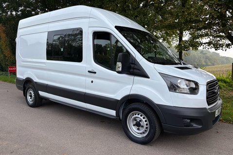 Ford Transit 350 L3 H3 130 ps Double Cab in Van - Air Con / Sat Nav 5